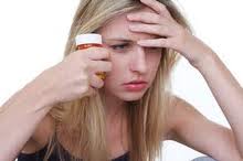 a woman suffering from sleeping pills side effects